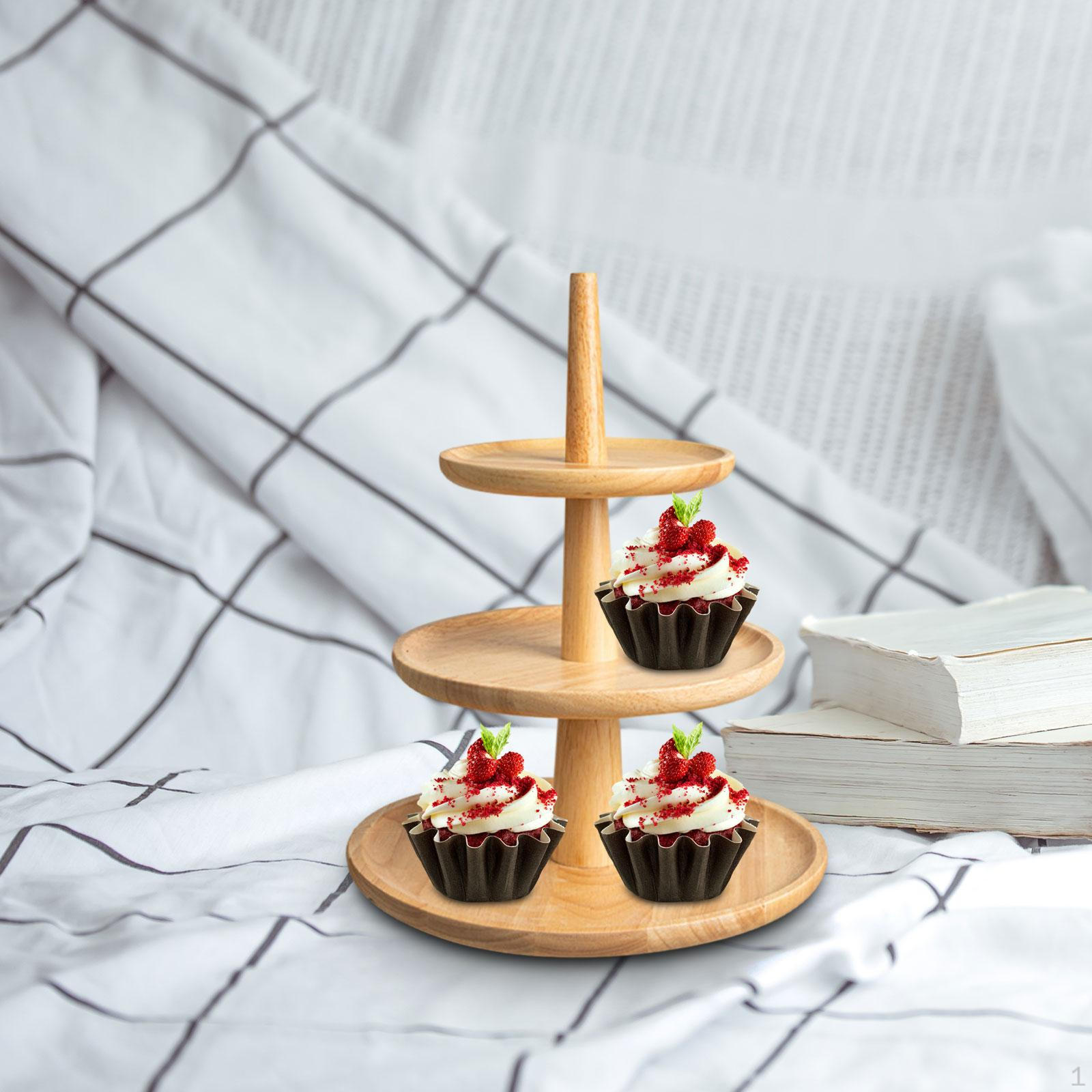 

Подставка для кексов, украшение для десертного стола, переносной многоярусный поднос, тарелки для фруктов и закусок 3 layer A