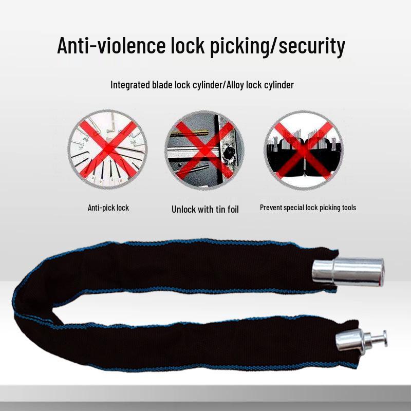 Copper Core Anti-theft Portable Bike & Scooter Chain Lock
