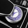 52mm Car Central Control Multimedia Decor Sticker For Mercedes Benz W212 W213 W205 AMG W177 V177 W247 W176 GLA GLC X253 W166