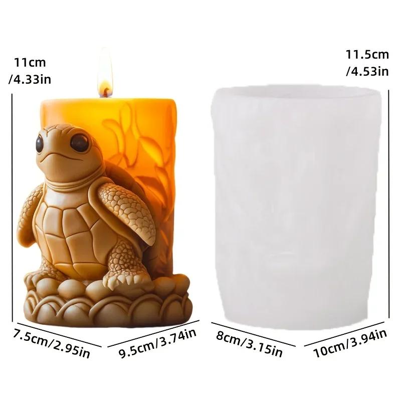 Lumânare Aromaterapie Vulpe Corbul Sfânt Matriță Silicon DIY Pasăre Norocoasă Vulpe Lumânare Rășină Gips Argilă Vulpe și Corbul Relief Matrițe Beton