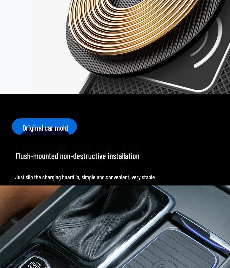 Wireless Fast Charger for Volvo XC60/XC90/S90/V60/V90/S60