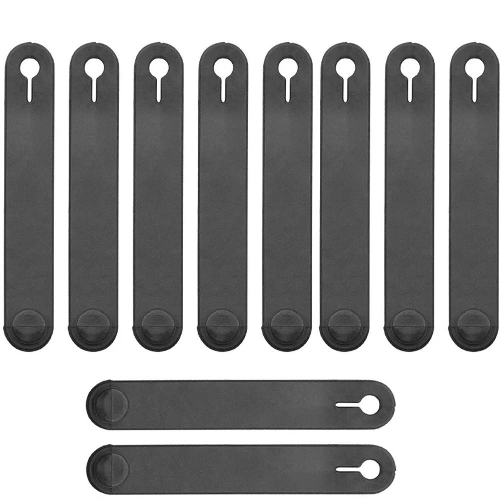 5/10Pcs Motorcycle Rubber Frame Securing Cable Wiring Harness Power Cord Tie Clutch Line Brake Ties Elastic Fix Accessories