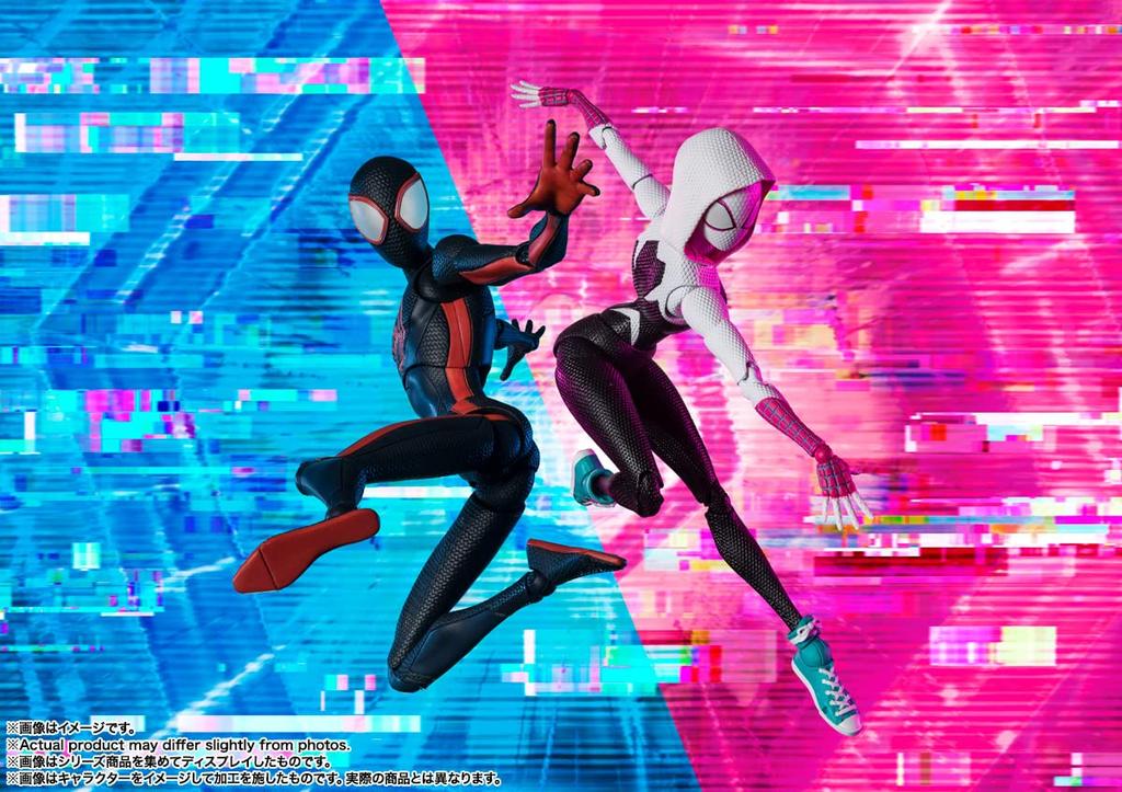 TAMASHII NATIONS 155mm Boyalı Hareketli Figür BAS63989 SHFiguarts Spider-Man Spider-Verse Spider-Man (Miles Morales) yaklaşık. ABS ve PVC