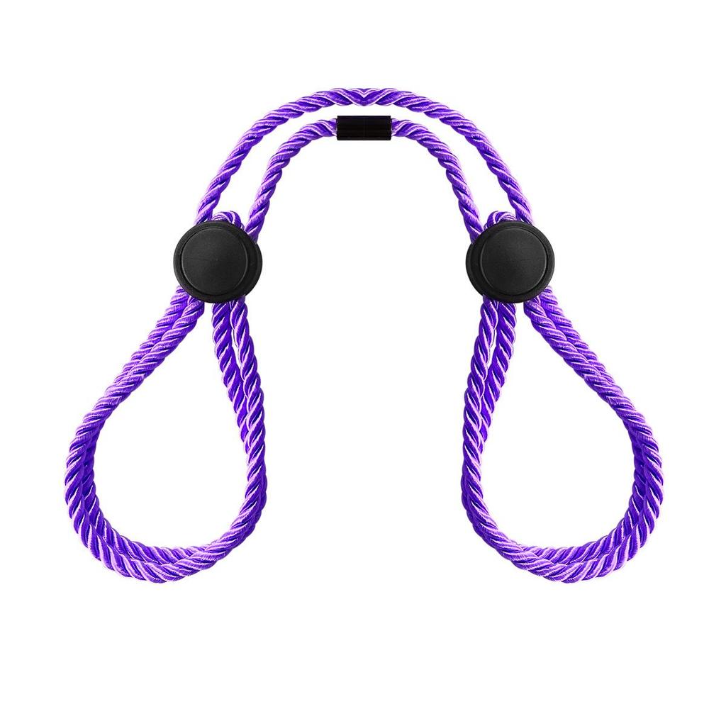 Adjustable SM Bondage Cotton Rope Handcuffs & Ankle Cuffs for Couples