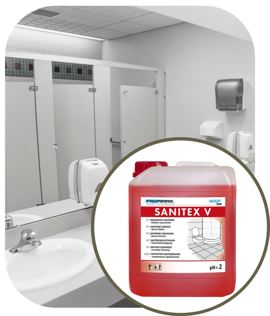 Preparat Do Czyszczenia Sanitariatów Sanitex V 5L
