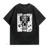 Cotton T shirt Gameboy Skull vintage Washed Soft Unisex fashion Stylish Comfortable Versatile Slightly Stretched homme