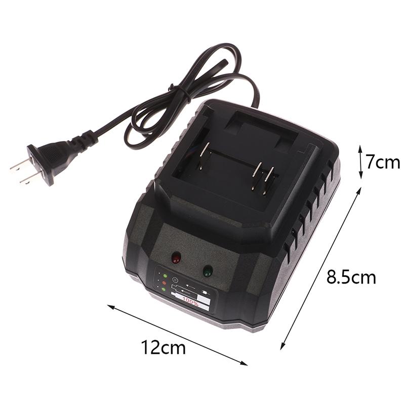 1 szt. Ładowarka do akumulatorów narzędzi elektrycznych Odpowiednia do akumulatorów litowo-jonowych Przenośna szybka ładowarka