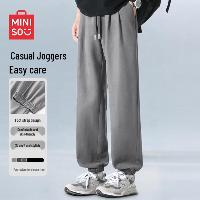 MINISO Men s Loose Straight-Leg Casual Pants 3XL
