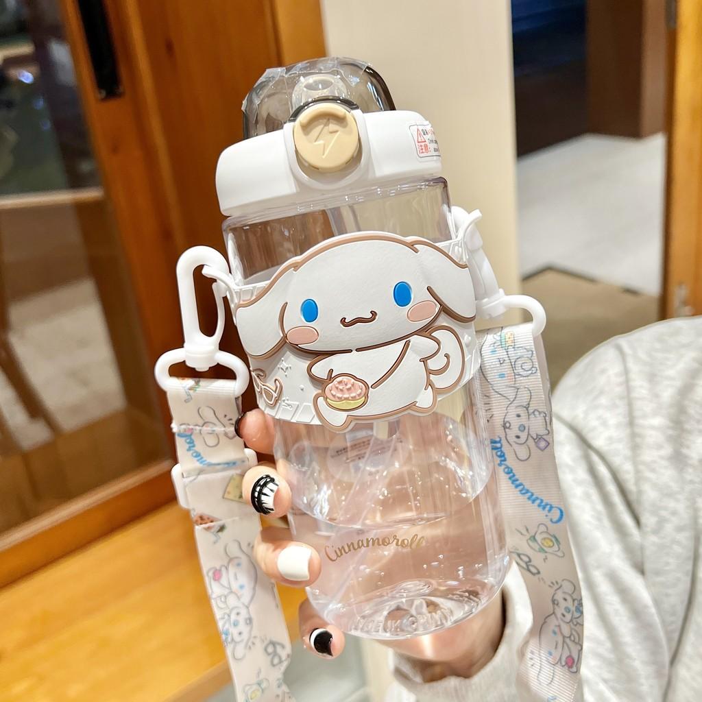 Sanrio Kuromi Kids Water Bottle With Straw For School And Summer Use