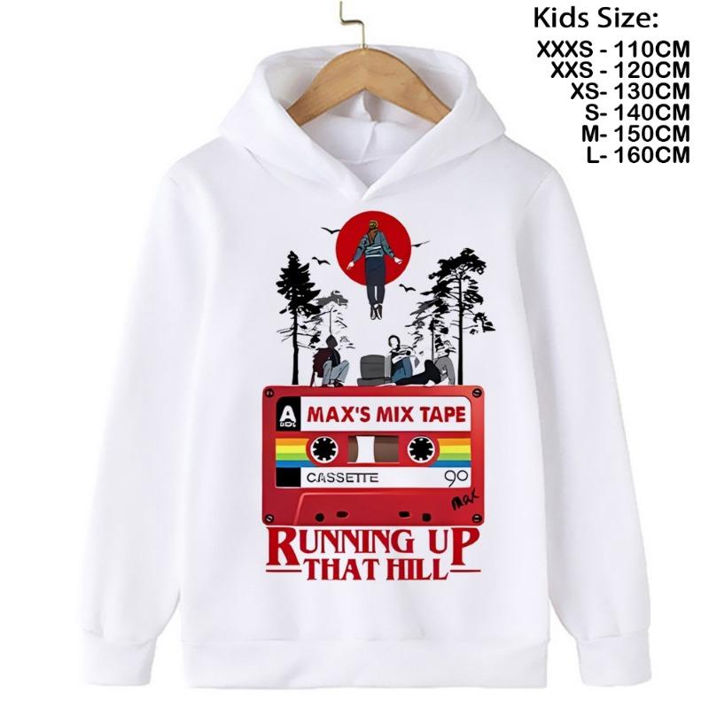 The Demogorgon Hawkins Cannibal Flower Hoodie Kids Cartoon Boys Girls Children Sweatshirts