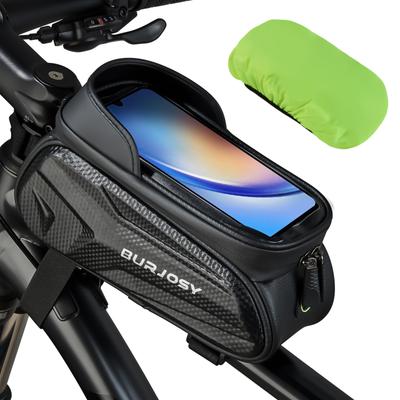 Fietstopbuis Fiets Race Smartphone Waterdicht Frame Compatibel met 7 inch Groot TPU Hoge Touch Wordt geleverd met Regenlicht Slijtage Schok Eenvoudig te