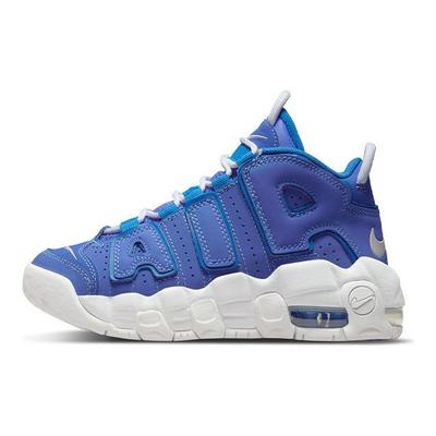 Air More Uptempo PS Mittelblau Kinder-Sneakers Battle-Blau Weiß DM1026-400