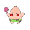 Cute Chubby Enamel Pins Squidward Tentacles & Patrick Star Brooch Badge for Backpack Collar Lapel Fashionable Jewelry Accessory