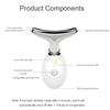 Anti Wrinkle Beauty Device LED Lights Photon Therapy Skin Tighten Portable Intense Pulsed Light Neck Face Wrinkle Remover