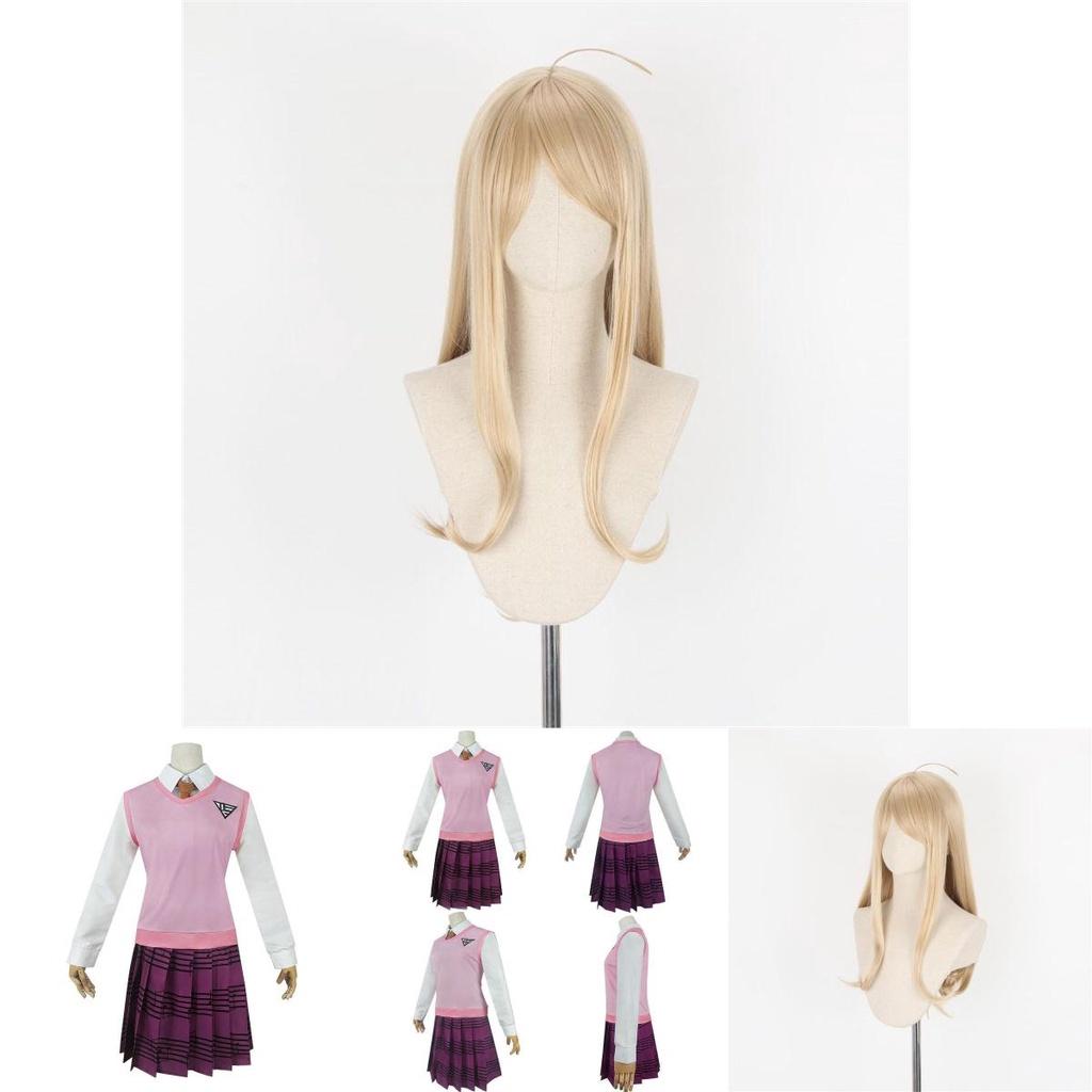 Danganronpa V3 Akamatsu Kaede Cosplay Costume Full Set Exquisite Uniform Design