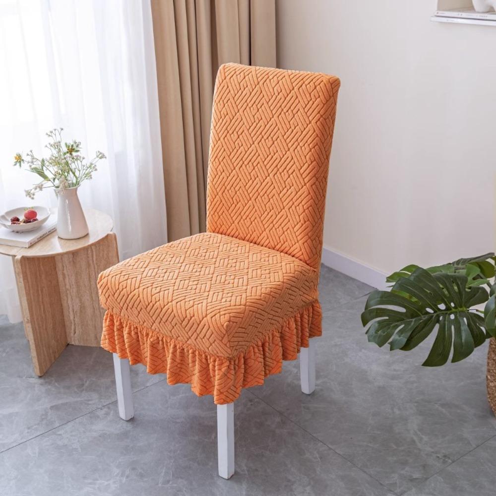 Elastic Chair Covers New Design All Season Universal Dining Seat Cushion Set Stretchable Stool Slipcovers