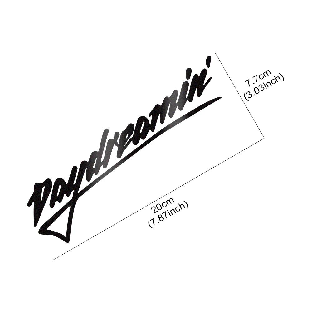 Car Sticker Creative Daydreamin Daydream Decor Decal Motorcycle Windshield Rear Guard Personality Text Tuning Decorative Cover