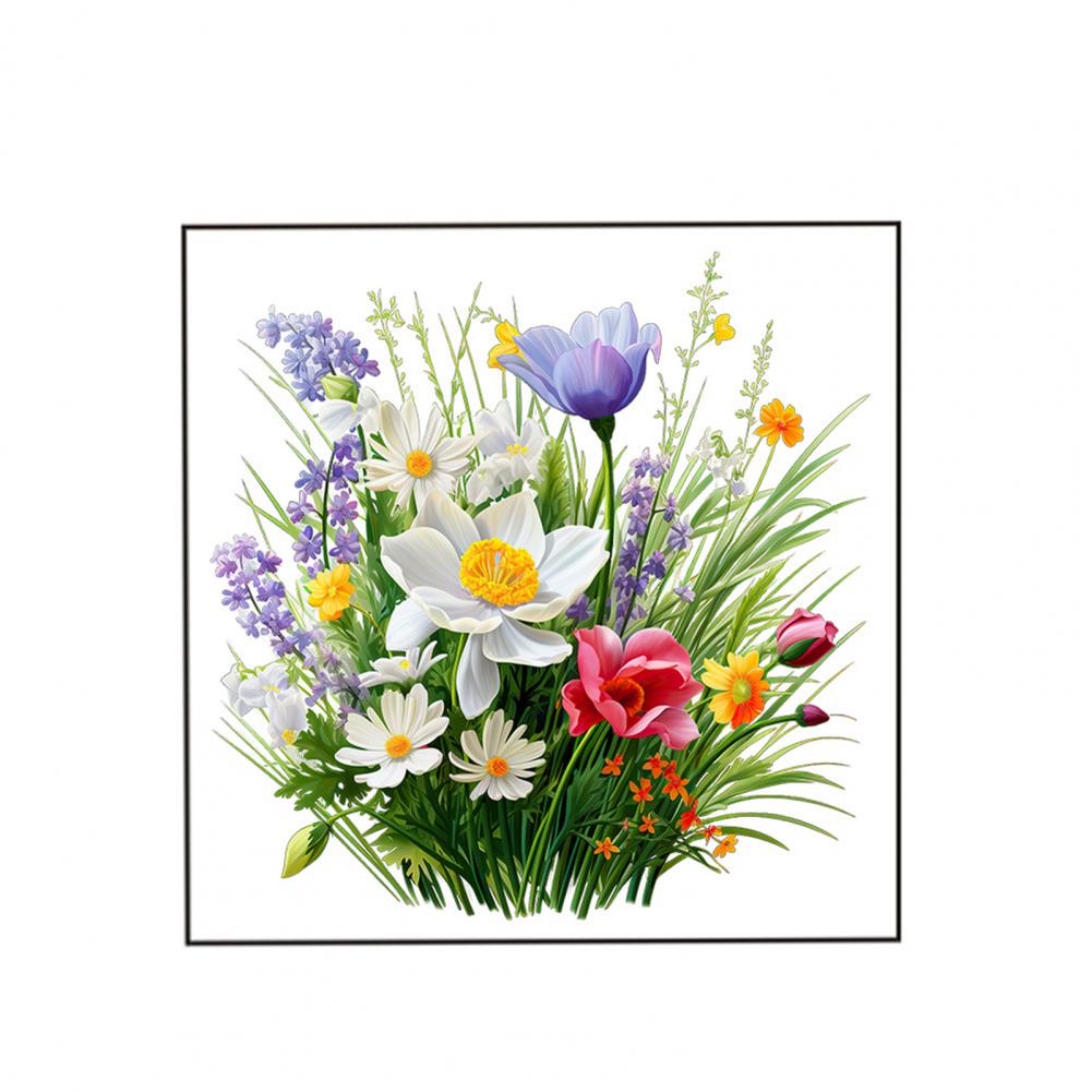 

30см Наклейки на стену Бабочка Цветочный узор Украшение Клейкие Съемные Наклейки на стену Мультяшный Цветок Детская Спальня Настенный Декор