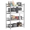 Multi-Tier Stainless Steel Kitchen Storage Rack