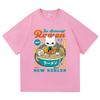 Funny Cute Nine Sols Yi Ramen T Shirt Men/Women Japanese Anime Noodles T-Shirt Unisex Video Game Vintage Sand Cotton Tees Shirts