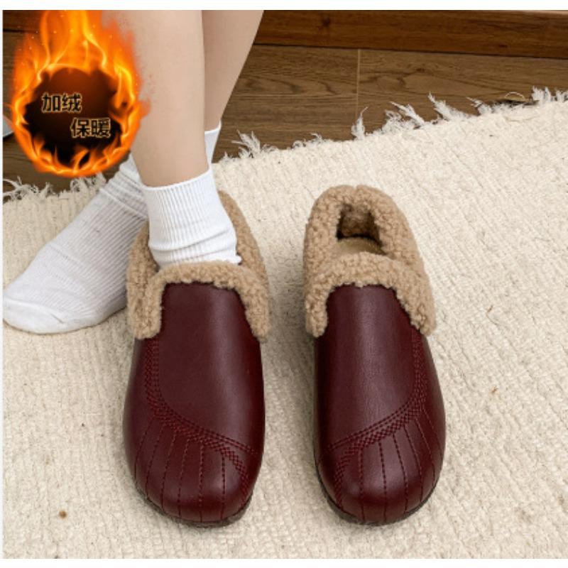 Winter Velvet Little White Shoes, New Female Students Thick-soled Heightening Sports Board Shoes