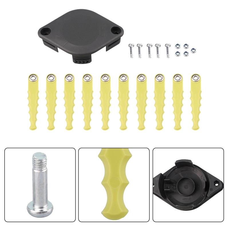 High Quality Practical Trimming Head Lawn Trimmer Trimming Head 1* RAC155 Trimming Head 10* Blades Blade RAC155