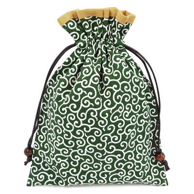 Workshop Drawstring Goshuincho Arabesque Japanese Made In Shingenbukuro Size [Handmade FUJITA] Bag, Bag, Pattern, Pattern, Japan, Men's, Festival,