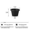 Universal Carbon Fiber Pattern Air Intake Funnel Kit for Front Bumper