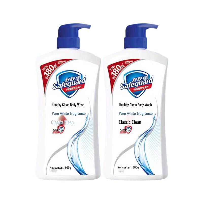 Safeguard Pure White Fresh Scent Shower Gel
