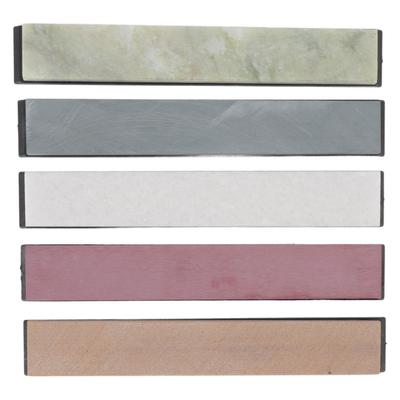 Lot de 5 pierres à aiguiser pour couteaux, grain 1 000, 3 000, 5 000, 8 000, 10 000, pour usage domestique et en cuisine