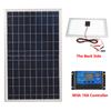 Kit Pannello Solare da Esterno 600W 300W 18V Policristallino Portatile Ricaricabile Cella Solare Generatore Solare per Illuminazione Casa Campeggio