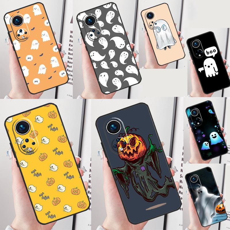 Süße Halloween-Geisterhülle für Honor 200 Pro 50 70 90 X9a X8a X8 X9 X8b X9c X9b Honor Magic 5 6 Lite 7 Pro Abdeckung