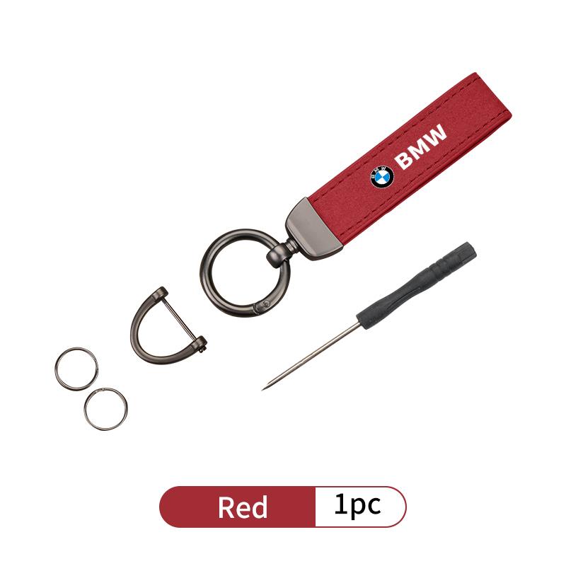 Für BMW Wildleder Autoschlüsselanhänger Schlüsselanhänger Schlüsselanhänger Auto Zubehör E87 E70 E91 E30 G20 E92 E93 E60 E46 E90 G30 E53 X1