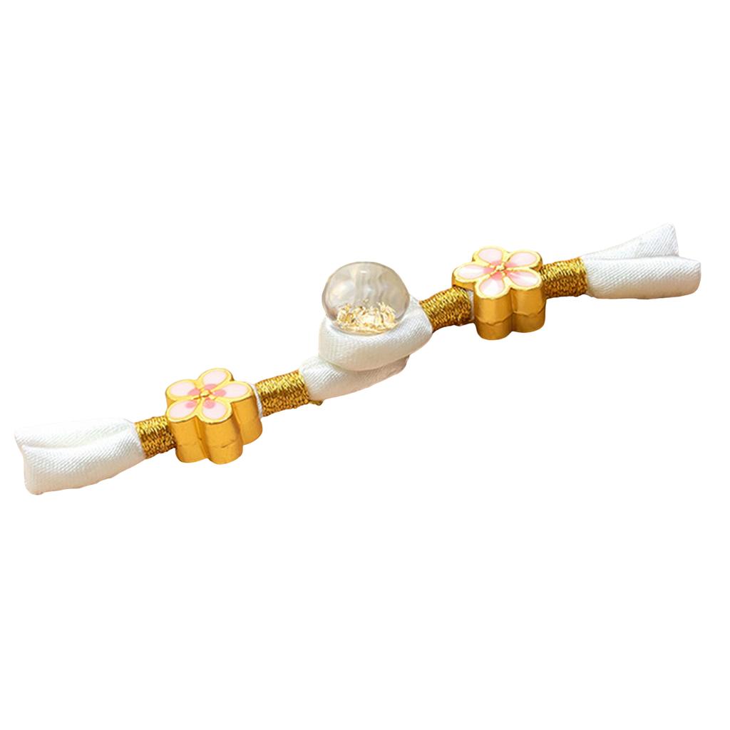 Fringed Flower Frog Button for Chinese Cheongsam Ethnic Costume Closure Button for Sewing Sweater Cardigan Evening Gowns