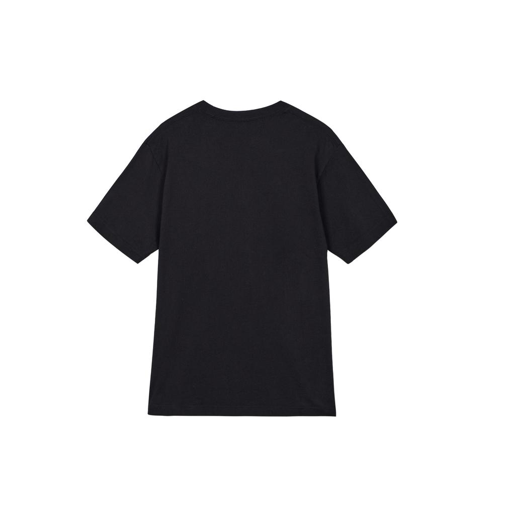 Uniqlo X Super Mario Collaboration SS23 Cartoon Letter Print T-Shirt Unisex Tops Black 459217-09