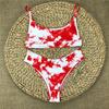 Costume da bagno da bagno da donna con stampa tie-dye bikini stampato sexy in 11 colori