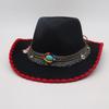 Urlaubsreise Ethnischer Stil Jazzhut Herren und Damen Zylinder Direktverkauf Cowboyhut