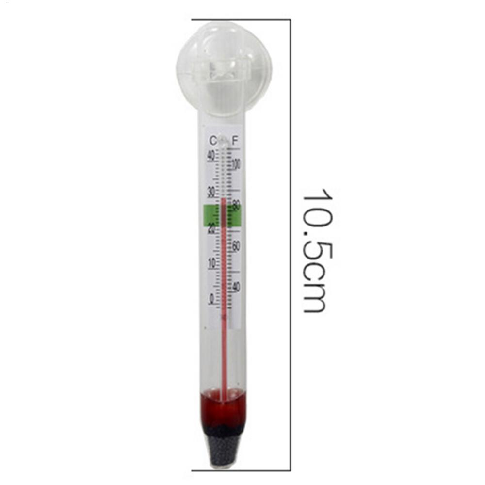 Floating Temperature Gauge Long Aquarium Temperature Gauges Household Floating Water Temperature Monitor for Aquarium Fish Tanks