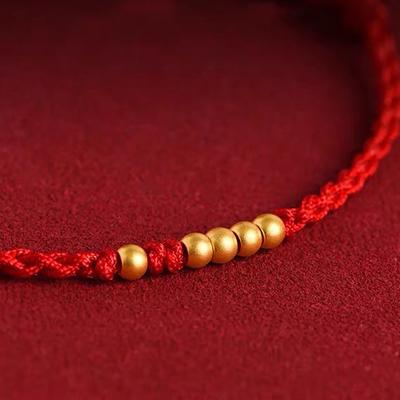 Handmade Lucky Couple Bracelets Life 1314 Ancient Method Shajin Transfer Beads Hand Woven Bracelet For Girlfriends Lovers Gift