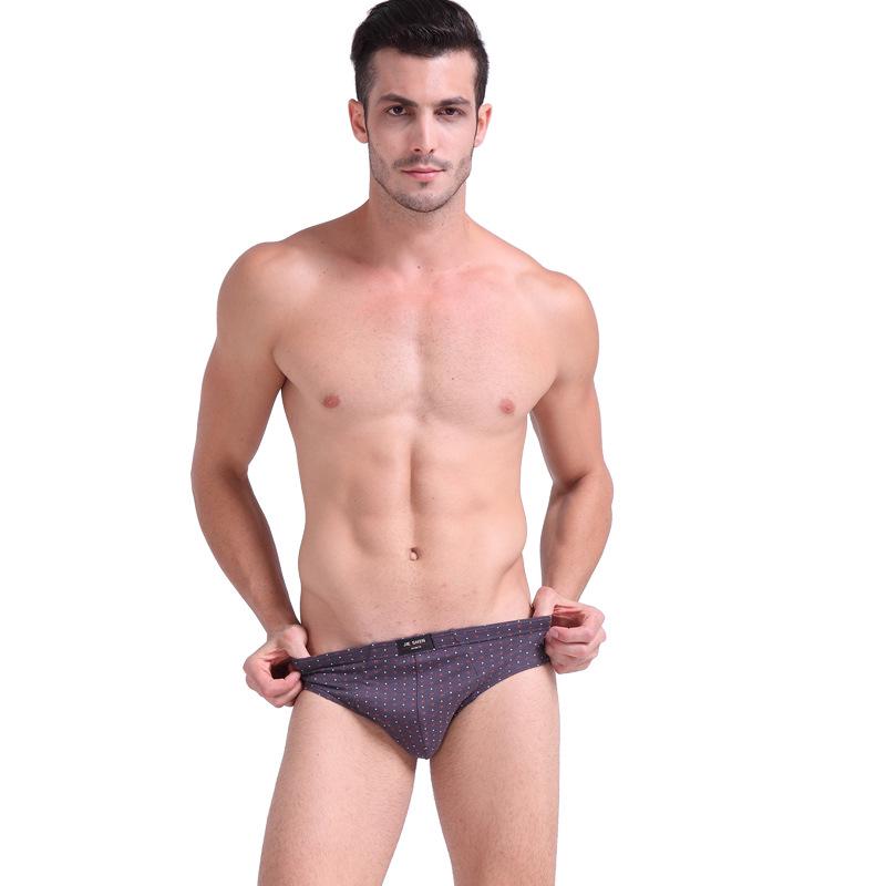 1 st Herr Större Storlek Kalsonger Underkläder Shorts Tryck Sexiga Trosor Andningsbara Elastiska Underbyxor L XL 2XL 4XL 5XL 6XL 7XL