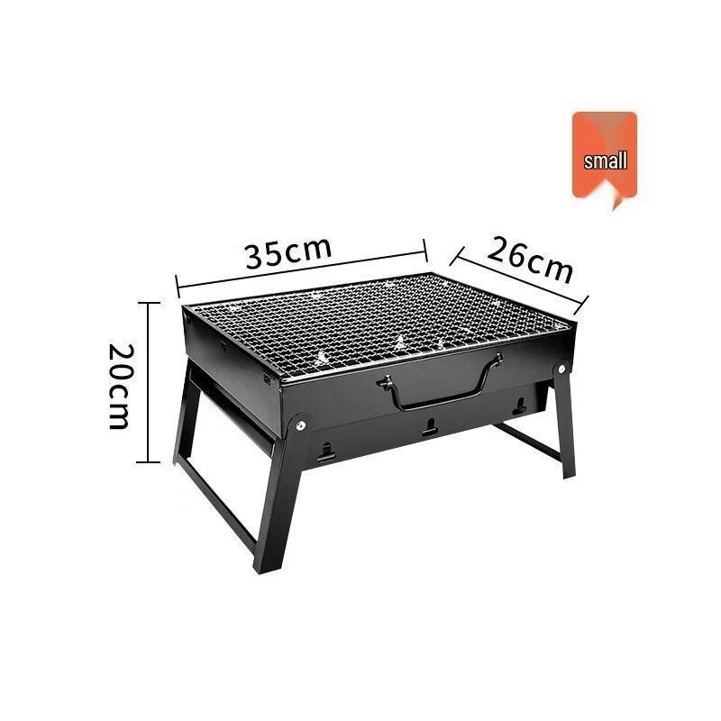 JINGRUIXIANG Portable Foldable Smokeless BBQ Grill