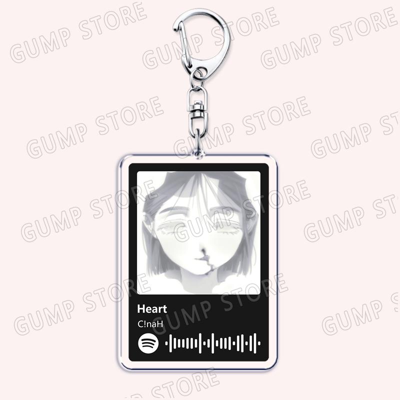 Alien Stage Musik Lieder Schlüsselanhänger für Frauen Zubehör Tasche Herrscher meines Herzens Cure Black Sorrow Schlüsselanhänger Schmuck Fans Freund Geschenke