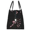 Borsa Termica Pranzo con Stampa Fiori di Ciliegio Sakura Giapponesi Riutilizzabile Portatile per Donna Scatola Pranzo Isolante per Viaggio Picnic Lavoro