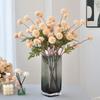 4pcs Plastic Artificial Small Thorn Ball Flowers Real Touch Fake Flowers  Lifelike