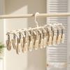 New Multiple Suspender Hanger Underwear Vest Storage Artifact Dormitory Wardrobe Hanger Hook Multifunctional Bag Storage Rack