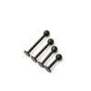 Silver Black Body Jewelry Helix Cartilage Tragus Ear Piercing Ear Stud Tragus Earrings Nose Ring