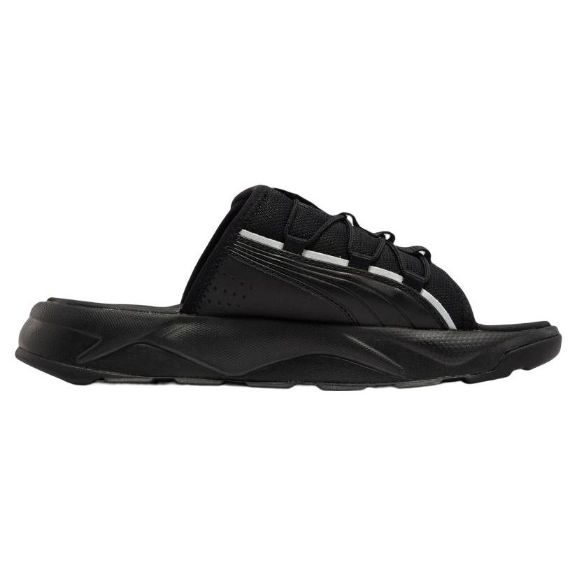 Puma RS Slides 2 Black Silver Unisex Sneakers 390768-01