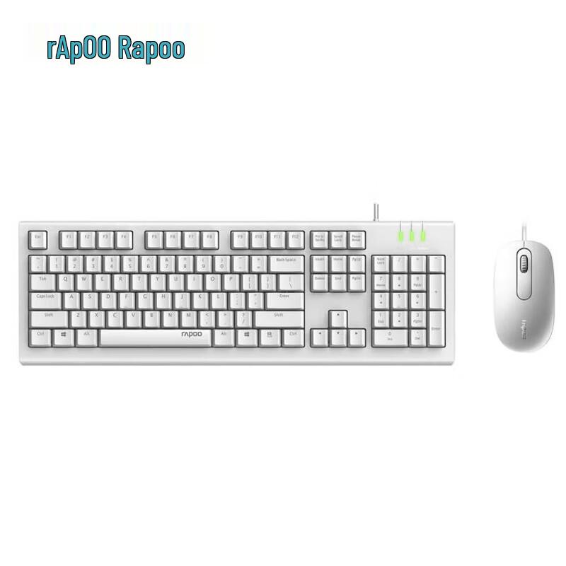 Rapoo X120 PRO Wired Keyboard Mouse Combo
