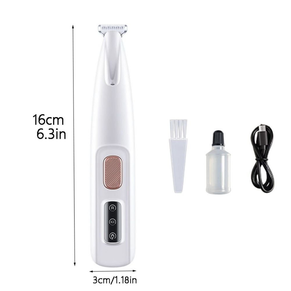 Smart Display Cat Grooming Clipper with LED Pet Paw Trimmer Cordless Dog Hair Trimmer  Cleaning