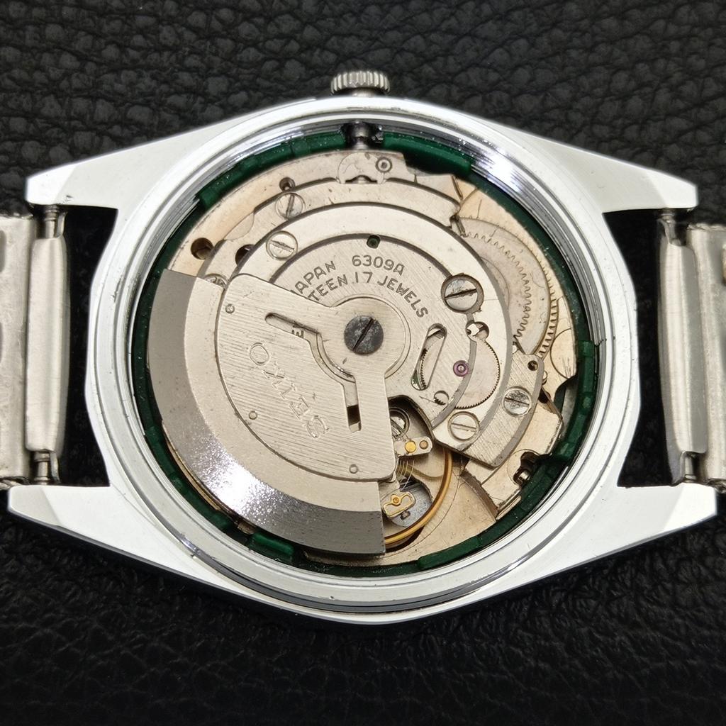VINTAGE REFURBISHED SEIKO 5 AUTOMATIC 6309A JAPAN MENS ARABIC WATCH a441496-5